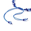 Baking Paint Glass Seed Beaded Bracelets BJEW-MZ00155-03-4