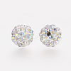 Polymer Clay Rhinestone Beads LS-RB-K050-8mm-C30-2