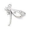 Brass Pave Cubic Zirconia Pendants KK-E793-27P-1