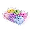 650-700G 6 Colors Opaque Acrylic Beads OACR-T029-81M-5