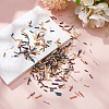 2092Pcs 12 Styles Glass Twisted Bugle Beads SEED-PH0002-49-4