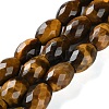 Natural Tiger Eye Beads Strands G-C135-J03-01-2