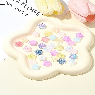 30Pcs Baking Paint Glass Beads GLAA-FS0001-97B-1