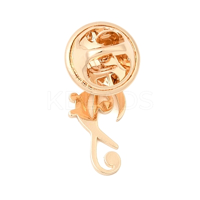 Musical Note Lapel Pin Backs JEWB-K035-02B-KCG-1