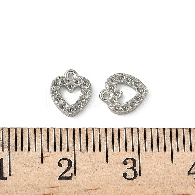 304 Stainless Steel Pendant Rhinestone Settings STAS-Z144-02P-03-1