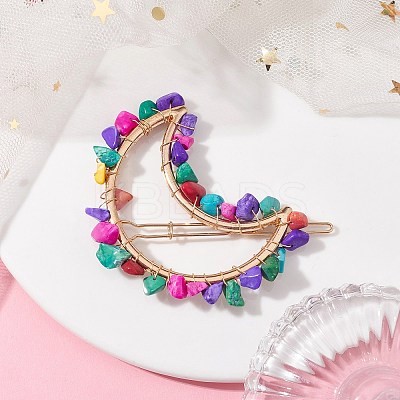 Alloy Hollow Hair Pin PHAR-JH00091-02-1