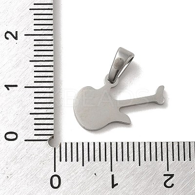 Non-Tarnish 304 Stainless Steel Pendants STAS-B053-15P-1