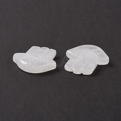 Natural Quartz Crystal Cabochons G-E579-04D-1