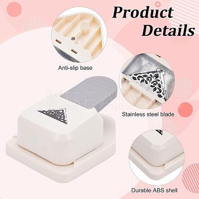 Plastic Embossing DIY Corner Paper Printing Card Cutter DIY-WH0301-76-1