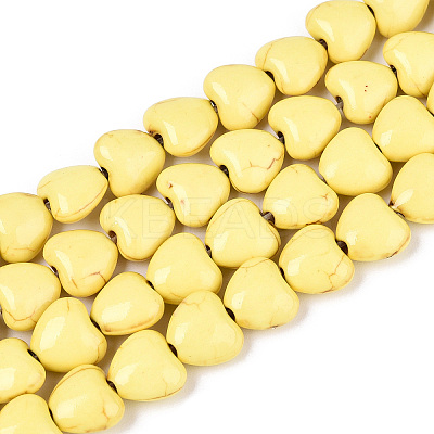 Synthetic Turquoise Beads Strands G-N352-05A-1