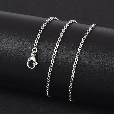 Non-Tarnish 304 Stainless Steel Necklace MAK-K004-09P-1