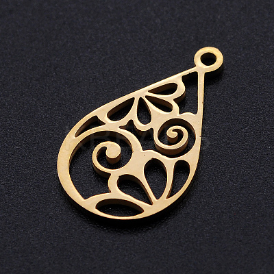 201 Stainless Steel Pendants STAS-S105-JN896-2-1
