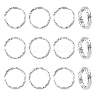 925 Sterling Silver Split Jump Rings STER-TA0001-48C-1