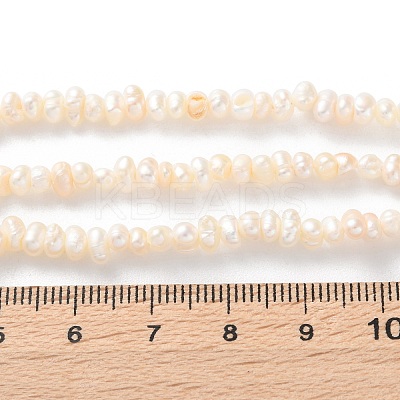 Natural Cultured Freshwater Pearl Beads Strands PEAR-I007-02K-01A-1