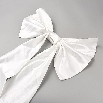 Detachable Cloth Bowknot for Garment Wedding Dress Accessories DIY-WH0651-03-1