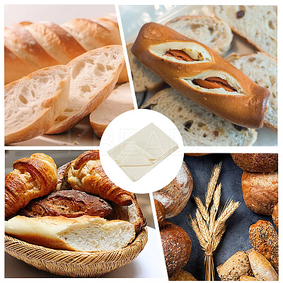 Reusable Fabric Bread Fermentation Fabric AJEW-WH20064-69A-1