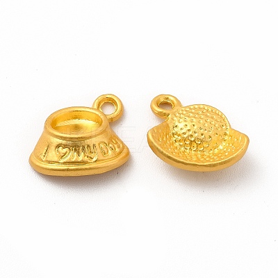 Rack Plating Alloy Pendant Rhinestone Settings PALLOY-A001-12MG-1