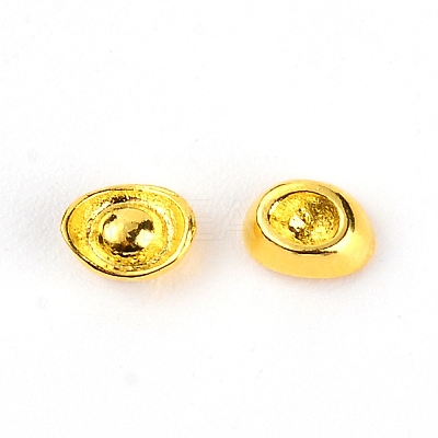 Ingots Alloy Cabochons MRMJ-WH0074-14-1