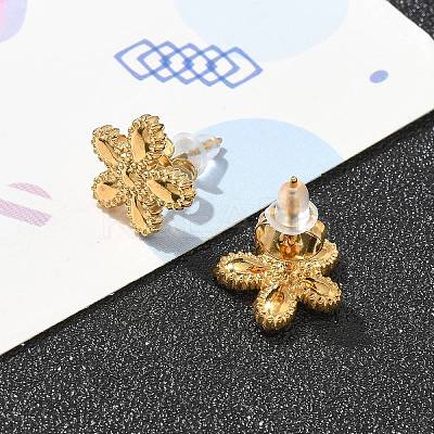304 Stainless Steel Stud Earrings for Women LS-STAS-Z117-12G-1