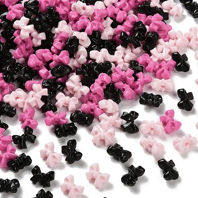 Opaque Acrylic Beads SACR-D009-01A-1