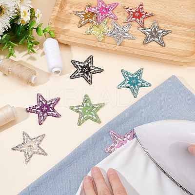 Star Hotfix Rhinestone PATC-WH0001-85-1