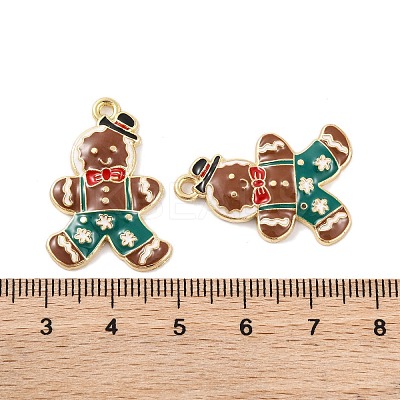 Christmas Theme Rack Plating Alloy Pendants FIND-M020-04G-05-1