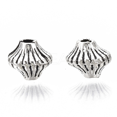 Tibetan Style Alloy Beads TIBE-R317-074AS-LF-1