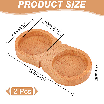 Wood Pepper Grinder Holder AJEW-WH0479-43-1