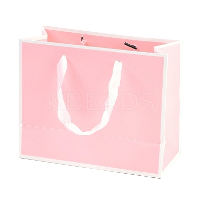 Rectangle Paper Bags with Rope Handles CARB-L011-02A-04-1