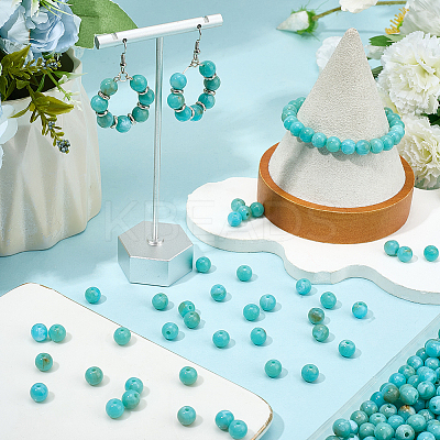 500Pcs Round Imitation Gemstone Acrylic Beads OACR-SP0001-67-1