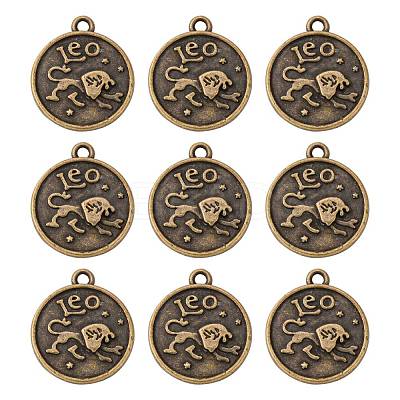 Tibetan Style Alloy Pendants PALLOY-E196-AB-NF-1