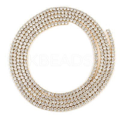 925 Sterling Silver Clear Cubic Zirconia Chains STER-C016-02A-G02-1