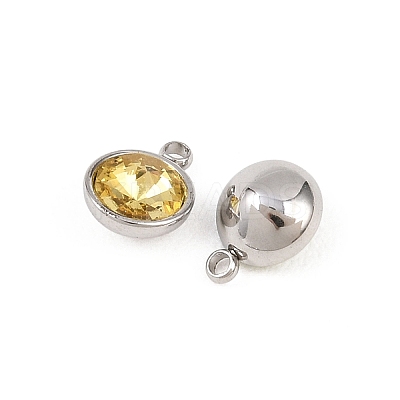 Glass Charms STAS-P437-15B-P-1