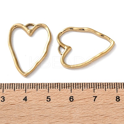 304 Stainless Steel Pendants STAS-L022-554G-1