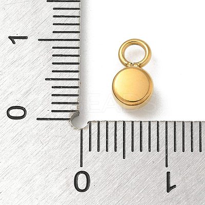 Ion Plating(IP) 304 Stainless Steel with Rhinestone Charms STAS-G351-13G-1