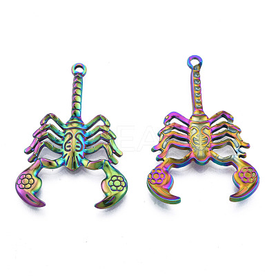 201 Stainless Steel Pendants STAS-N098-169M-1