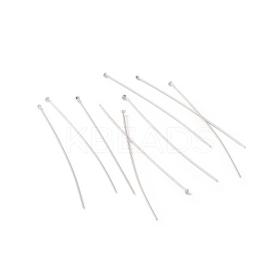 Brass Flat Head Pins KK-WH0058-03D-P-1