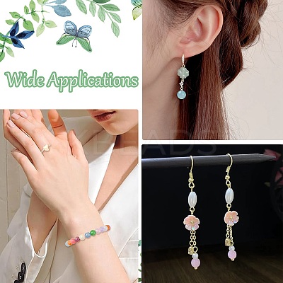 100Pcs 11 Colors Resin Imitation Cat Eye Beads FIND-CJ0003-15-1