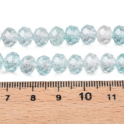 Transparent Glass Beads Strands X-GLAA-T023-6mm-A01-1