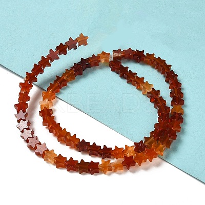 Natural Carnelian Beads Strands G-G085-B35-02-1