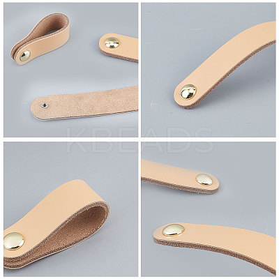 PU Leather Door Handles FIND-WH0052-51B-1