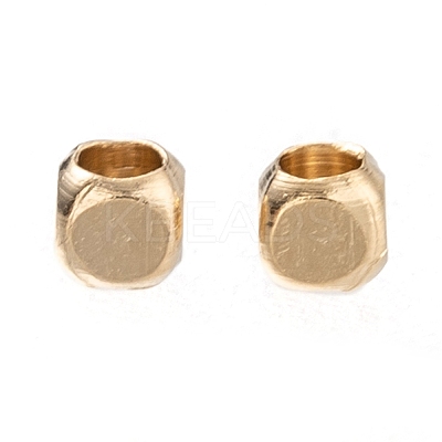 Brass Beads KK-H759-15D-G-1