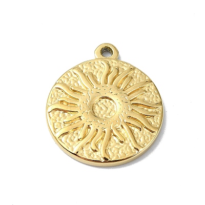 Ion Plating(IP) 304 Stainless Steel Pendants STAS-B058-15G-02-1