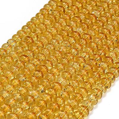 Dyed Imitation Gemstone Glass Beads Strands GL-Z001-03B-01-1