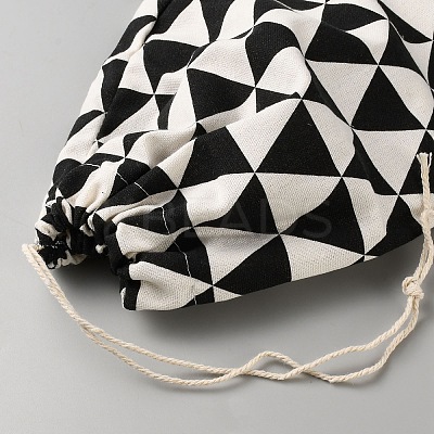 Cotton and Linen Garbage Bag DIY-WH20007-299A-1