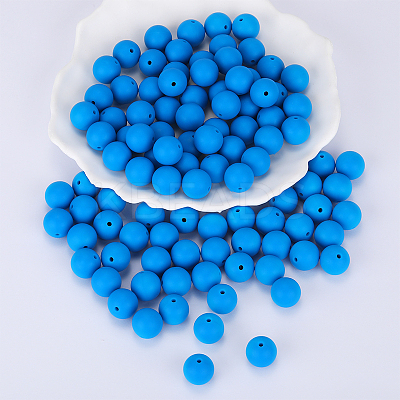 Round Silicone Focal Beads LS-SI-JX0046A-26-1