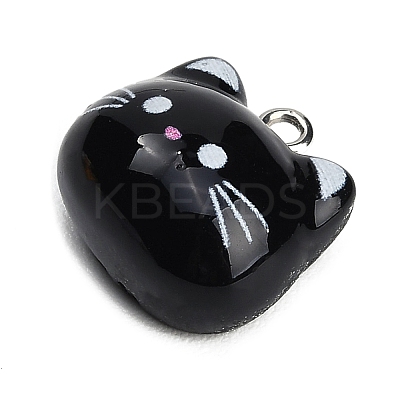 Printed Opaque Resin Pendants RE-CBA08CD-02A-1
