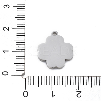 304 Stainless Steel Rhinstones Pendants STAS-I327-16P-1