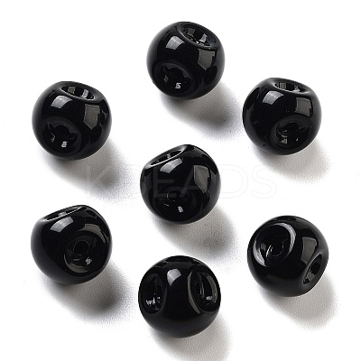 Acrylic Beads X-OACR-U005-08A-1