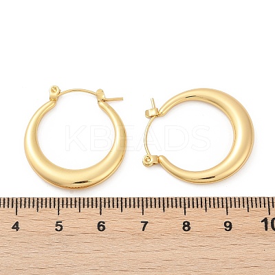 304 Stainless Steel Hoop Earrings for Women EJEW-U046-07G-A-1